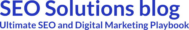 SEO Solutions Blog